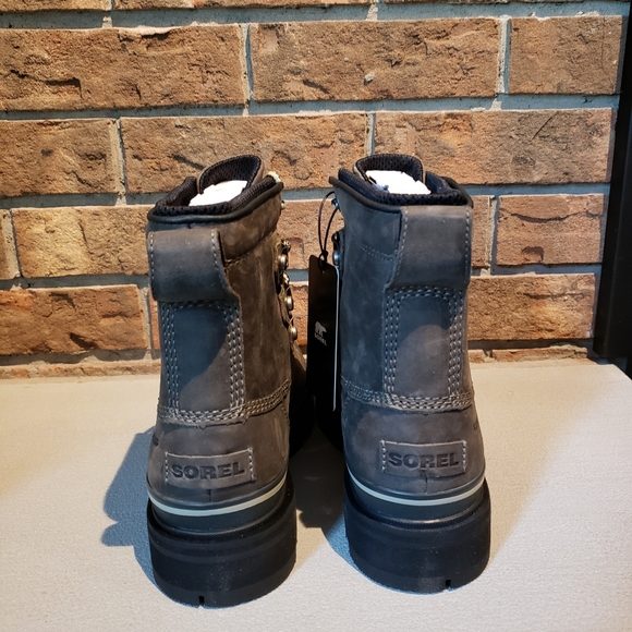 Sorel Women's Lennox Street Rain Boot — Waterproof Leather Boots Size 7.5 - Picture 5 of 12